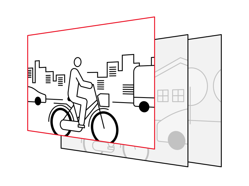 Driving scene database is updated